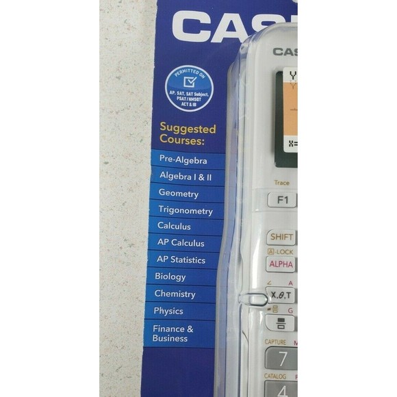 Casio - Graphing Calculator - White - fx-9750GIII-WE - New Sealed - Picture 10 of 11